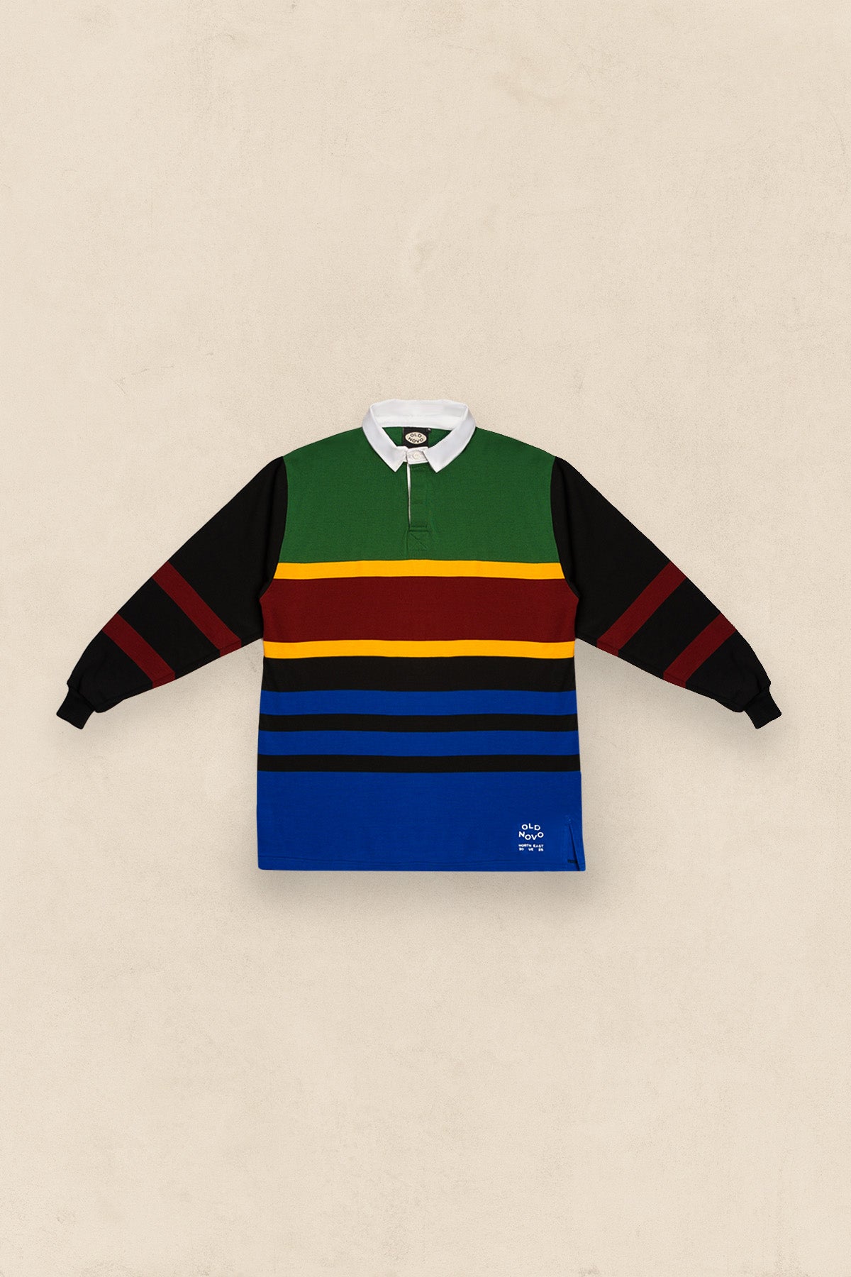 PREORDER Old Novo “Alpine 92” Colour Blocked Rugby Jersey