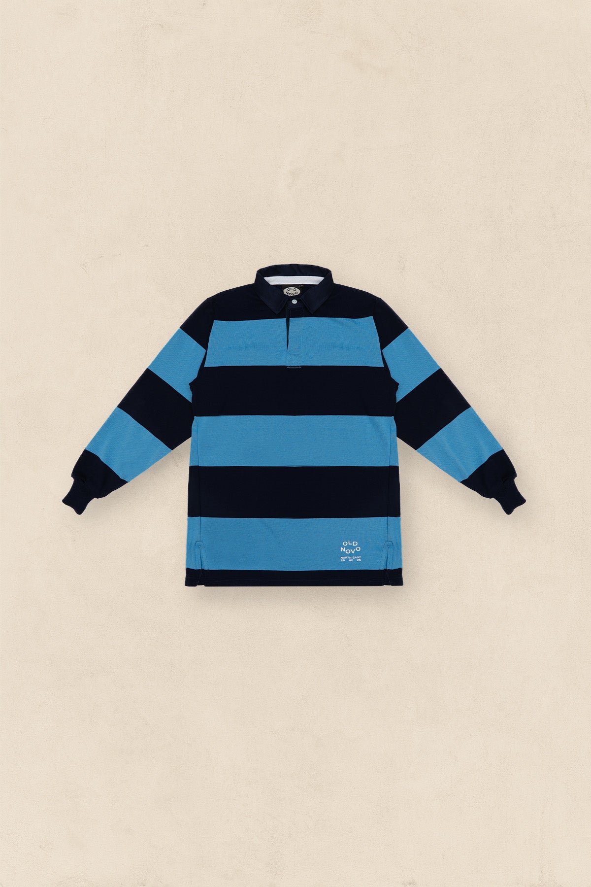 Old Novo "BB97” Striped Rugby Jersey
