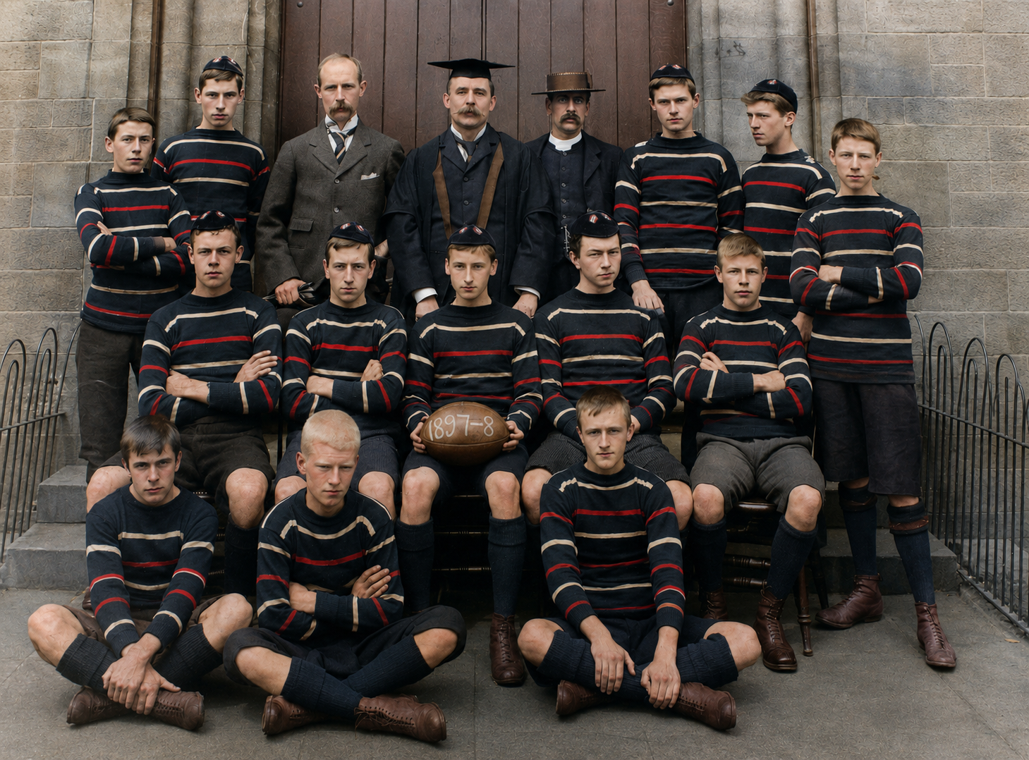 Old Novo “Logan” Striped Rugby Jersey